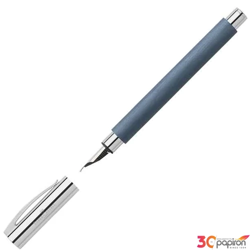 Faber-Castell töltőtoll Ambition Nemesgyanta Test kék M-es heggyel