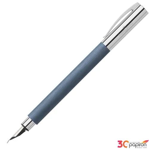 Faber-Castell töltőtoll Ambition Nemesgyanta Test kék F-es heggyel