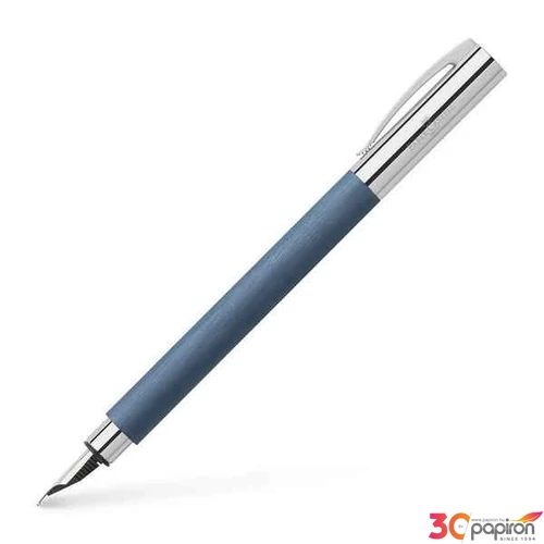 Faber-Castell töltőtoll Ambition Nemesgyanta Test kék EF-es heggyel