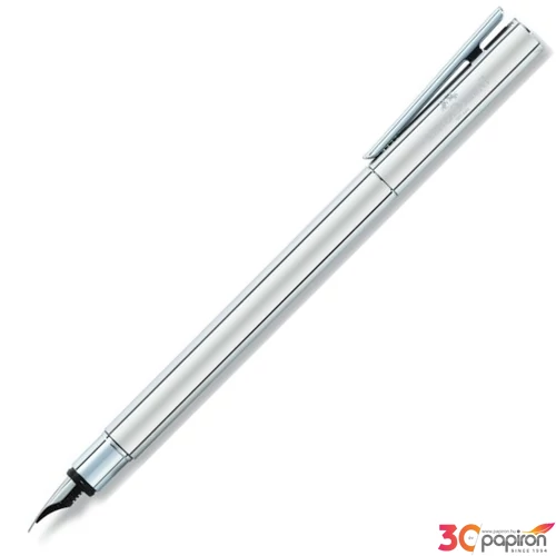 Faber-Castell töltőtoll Neo Slim rozsdamentes acél test fényes EF 342002