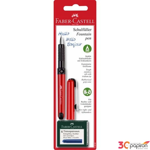 Faber-Castell töltőtoll Scribolino színes + 6db patron 149898