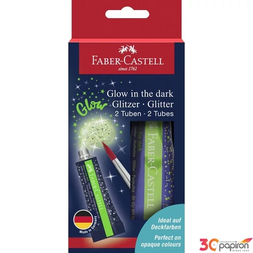 Faber Castell csillámragasztó Világítós, 2db-os 12ml. BL. 2024 