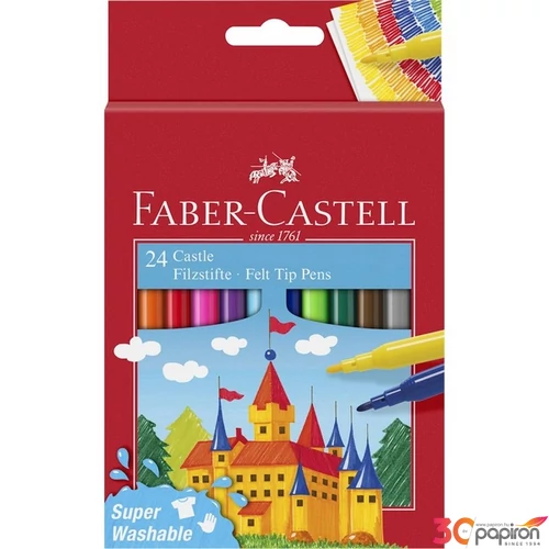 Faber Castell filckészlet 24db-os kastélyos 554202