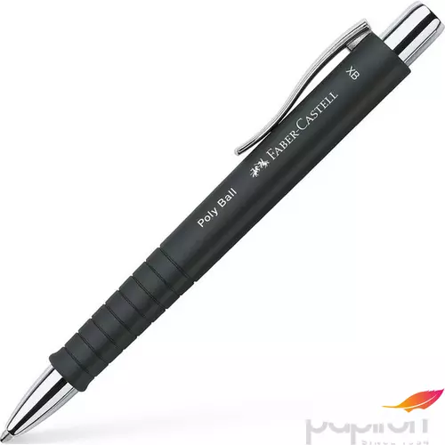 Faber-Castell golyóstoll POLY BALL fekete XB 241153