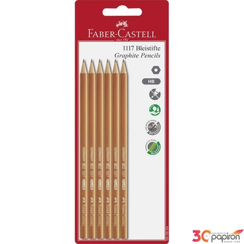 Faber Castell grafitceruza 6db-os (6db grafitceruza HB) BL. 100-102-374