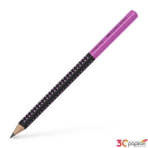 Faber Castell grafitceruza GRIP Jumbo kéttónusú fekete/pink HB 2022
