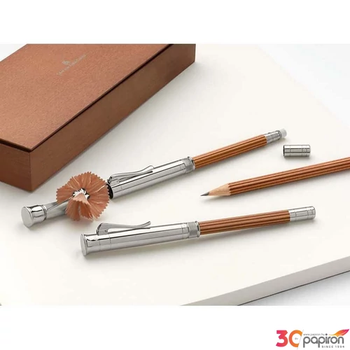 Faber Castell grafitceruza GVFC Perfect finom bordázatú Magnum 4B (radíros,kupakkal, benne hegyezővel)