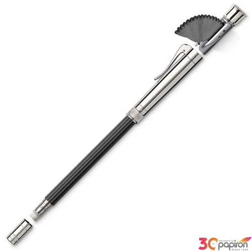 Faber Castell grafitceruza GVFC Perfect finom bordázatú platina bevonatú rövid B (radíros,kupakkal) 1185