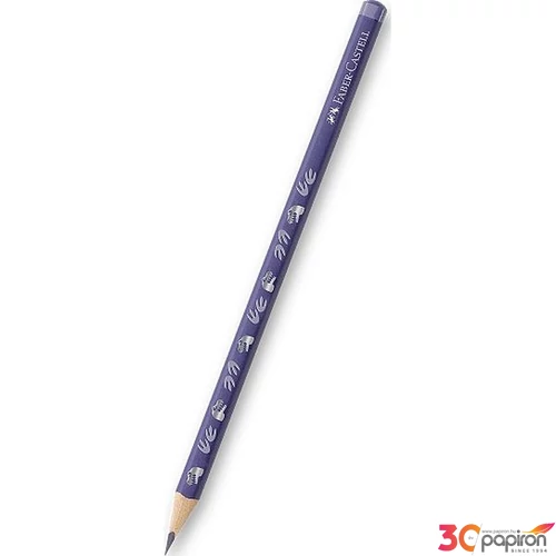 Faber Castell grafitceruza HB hárumszögletű, dionszaurusz, kék