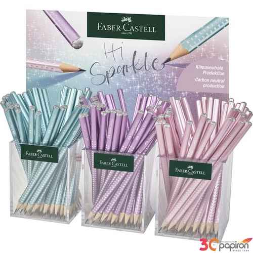 Faber Castell grafitceruza Sparkle gyöngyházfényű metál óceánkék