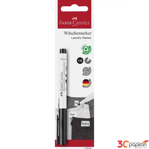 Faber Castell jelölőfilc vízálló fekete BL. 159596