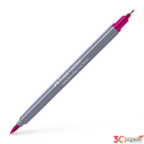 Faber Castell művész filctoll AG-Kétvégű aquarell filctoll lilás rózsaszín 125 Goldfaber Aqua