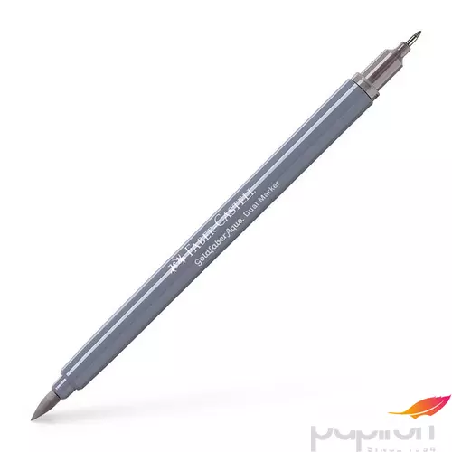 Faber Castell művész filctoll AG-Kétvégű aquarell filctoll melegszürke III. 272 Goldfaber Aqua