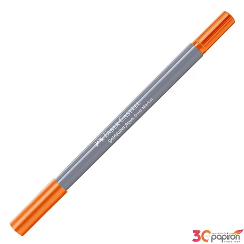 Faber Castell művész filctoll AG-Kétvégű aquarell filctoll narancs máz 113 Goldfaber Aqua