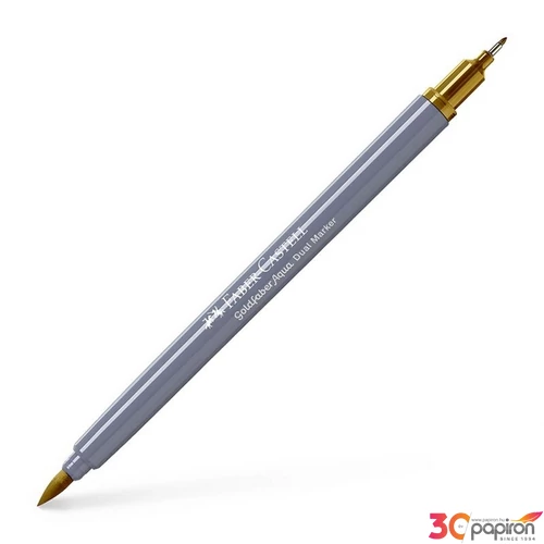 Faber Castell művész filctoll AG-Kétvégű aquarell filctoll okkerzöld 269 Goldfaber Aqua