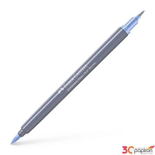 Faber Castell művész filctoll AG-Kétvégű aquarell filctoll pasztell égkék 446 Goldfaber Aqua