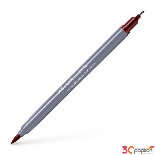 Faber Castell művész filctoll AG-Kétvégű aquarell filctoll velencei vörös 190 Goldfaber Aqua