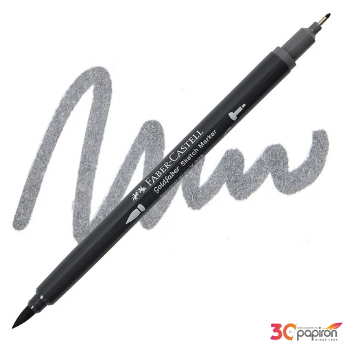 Faber Castell művész filctoll AG-Kétvégű aquarell filctoll Neutral grey FC164796