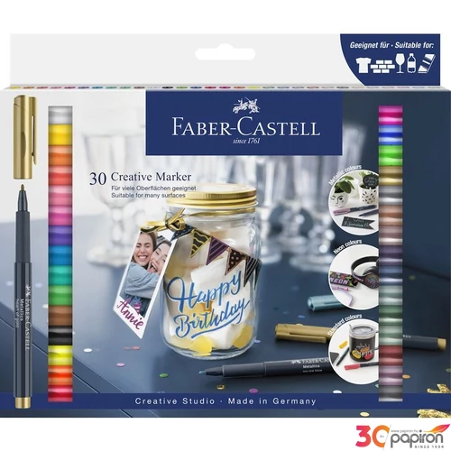Faber Castell művész filctoll Creative studio 1,5mm  30db-os 160730