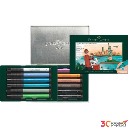 Faber Castell művész filctoll New York" / 12 darabos 267135