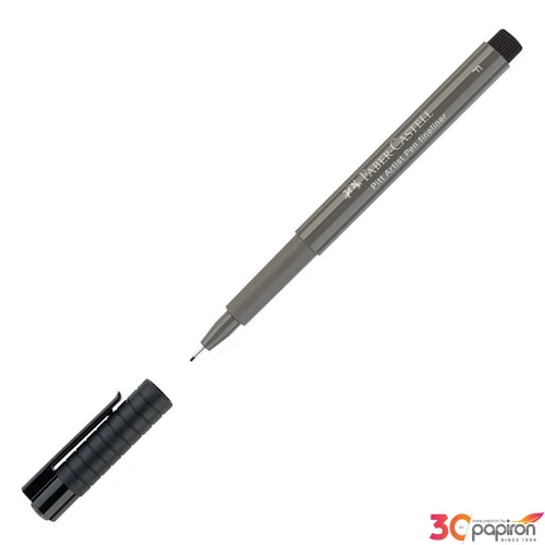 Faber Castell művész filctoll PITT Fineliner F 273 melegszürke IV. 0,5mm hegyvastagság