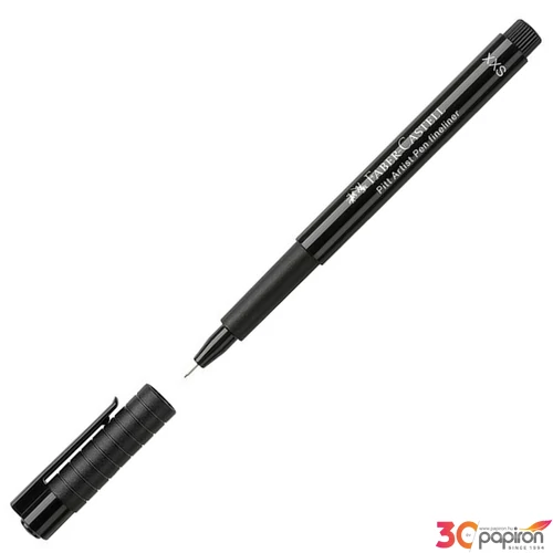 Faber Castell művész filctoll PITT Fineliner XXS 199 fekete 0,05mm hegyvastagság
