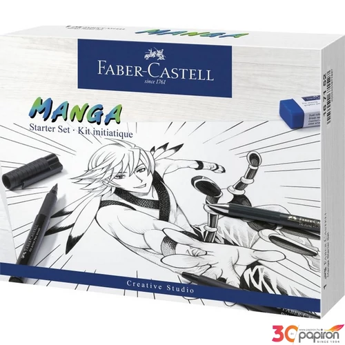 Faber-Castell művészfilc AG-Pitt művész filc szett Manga kezdő készlet 167152