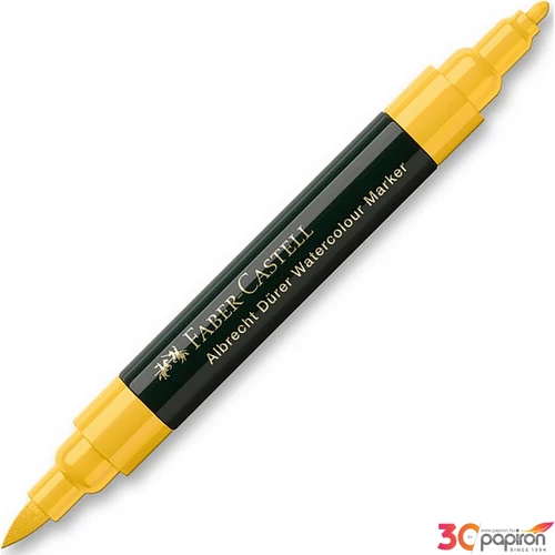 Faber-Castell művészfilc Akvarell Albrecht Dürer kétvégű 109 sötét krómsárga 160409