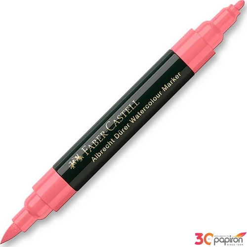 Faber-Castell művészfilc Akvarell Albrecht Dürer kétvégű 121 halvány geránium piros 16042