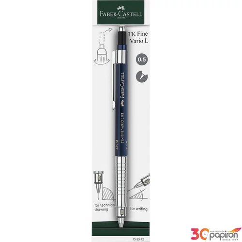 Faber Castell nyomósiron Töltőceruza 0,5mm TK-FINE VARIO L indigókék 2024 135542
