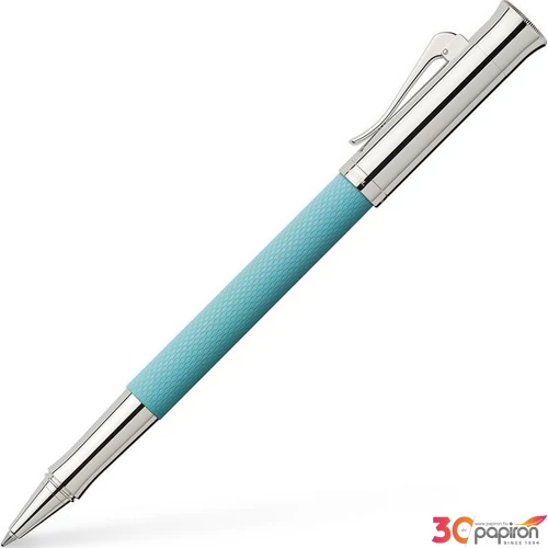 Faber Castell rollertoll GVFC Guilloche ródium bevonatú türkiz 146516