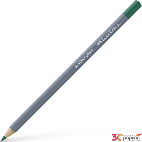 Faber-Castell színes ceruza AG- Akvarell Goldfaber Aqua 163 smaragd zöld 114663