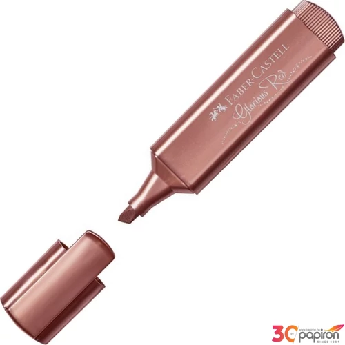 Faber Castell szövegkiemelő Textliner 1546 metál piros 154673