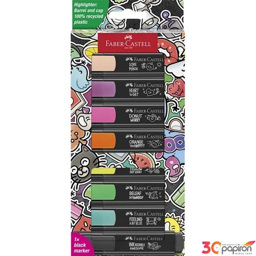 Faber Castell szövegkiemelő készlet 8db-os 1546 GRAFFITI 2024