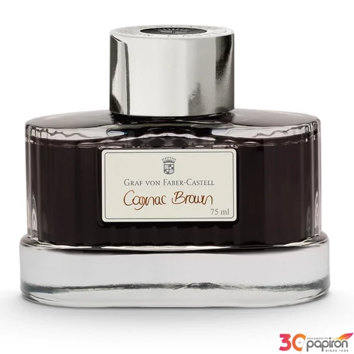 Faber Castell tinta üveges 75ml konyak barna