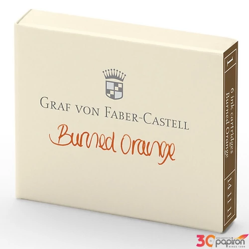 Faber Castell tintapatron GVFC 6db-os égetett narancs