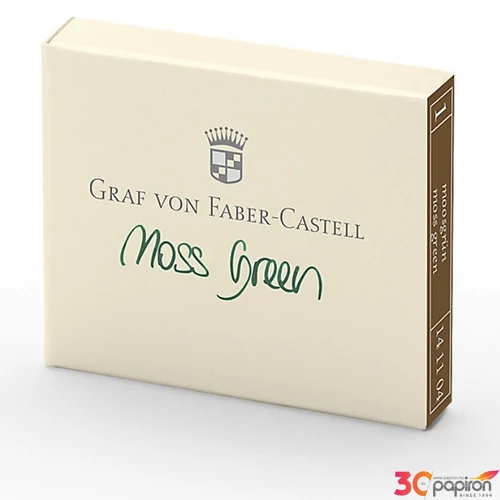 Faber Castell tintapatron GVFC 6db-os moha zöld