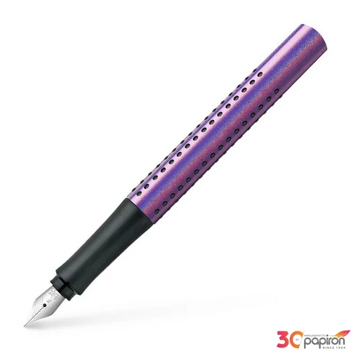 Faber Castell töltőtoll GRIP EDITION GLAM ibolya F-es heggyel