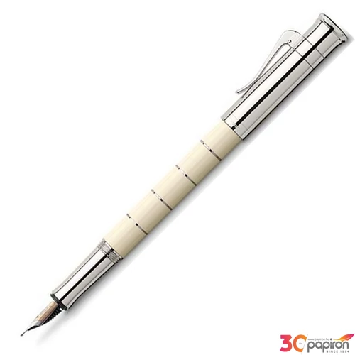 Faber Castell töltőtoll GVFC Classic Anello platina bevonatú elefántcsont F 145671