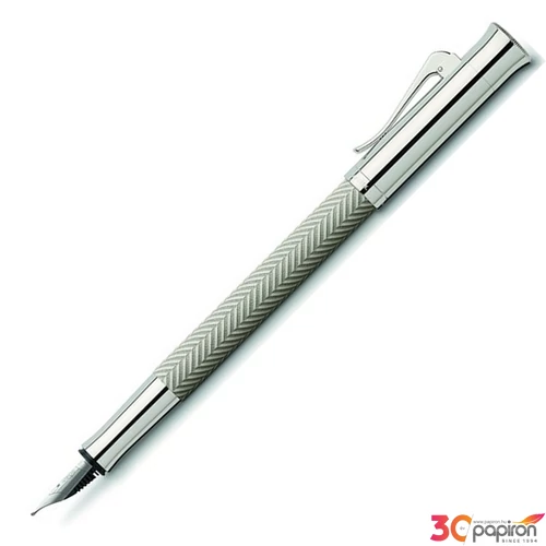 Faber Castell töltőtoll GVFC Guilloche Ciselé ródium bevonatú világos szürke B 146783