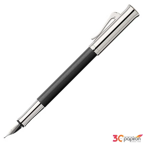 Faber Castell töltőtoll GVFC Guilloche ródium bevonatú fekete F-es heggyel 146541