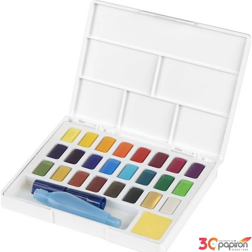 Faber-Castell vízfesték 24db AG-Vízfesték vízadagolós ecsett prémium minőségű termék 169724
