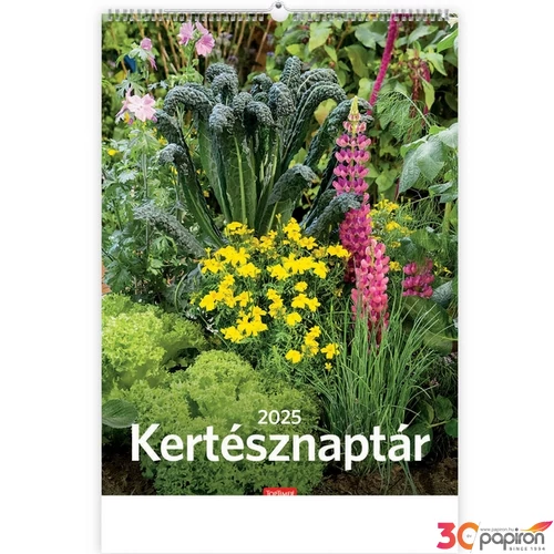 Falinaptár 2025 T093 Kertésznaptár Toptimer 2025 kollekció!