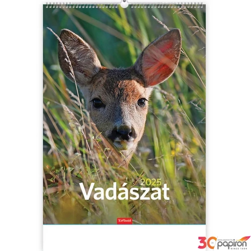 Falinaptár 2025 T093 Vadászat Toptimer 2025 kollekció!