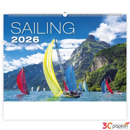 Falinaptár 2026 T091 Sailing Toptimer 2026 kollekció!