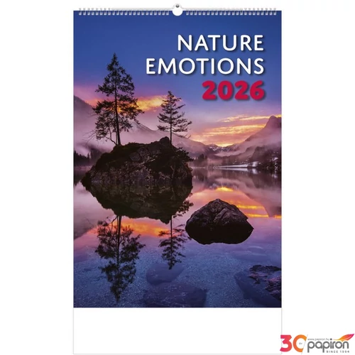 Falinaptár 2026 T092 Nature Emotions Toptimer 2026 kollekció!