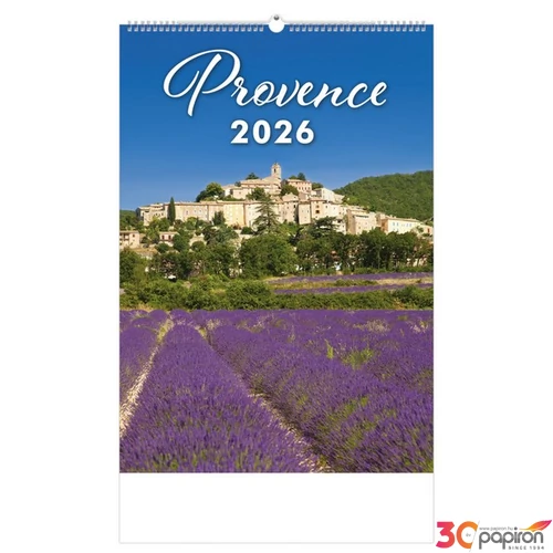 Falinaptár 2026 T092 Provence Toptimer 2026 kollekció!