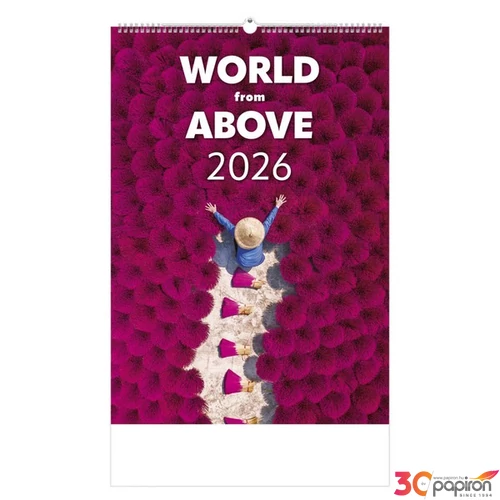 Falinaptár 2026 T092 World From Above Toptimer 2026 kollekció!