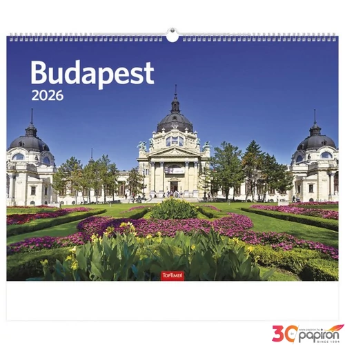 Falinaptár 2026 T093 Budapest Toptimer 2026 kollekció!