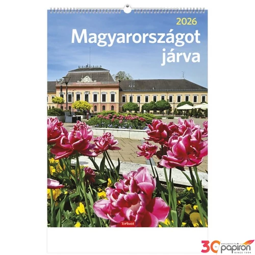 Falinaptár 2026 T093 Magyarországot Járva Toptimer 2026 kollekció!